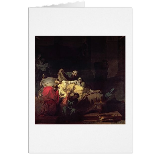 Alcestis se sacrifie pour sauver son annonce de (Devant)