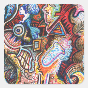 Alchemical_Pursuit Quadratischer Aufkleber