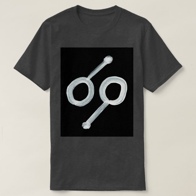 Alchemical Symbols Day Night Inverted T-Shirt (Design vorne)
