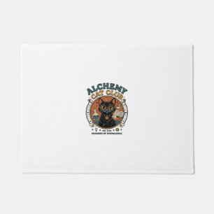 Alchemie-Katze Katzenliebhaber-Geschenk - Alchemie Fußmatte