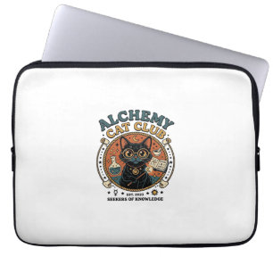 Alchemie-Katze Katzenliebhaber-Geschenk - Alchemie Laptopschutzhülle