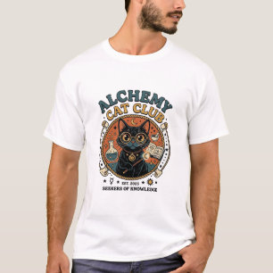 Alchemie-Katze Katzenliebhaber-Geschenk - Alchemie T-Shirt