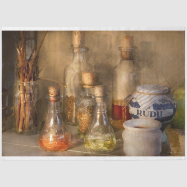 Alchemie - Spellbindung Seidenpapier (Vorderseite)