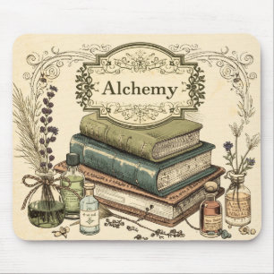 Alchemie – Vintage Akademisches Mauspad