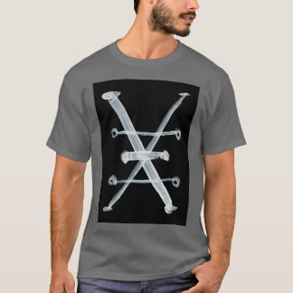 Alchemische Symbole Kupfer eins invertiert T-Shirt