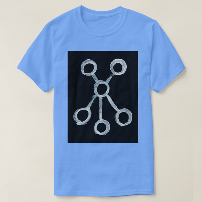 Alchemische Symbole Öl zwei Invertierte T-Shirt (Design vorne)