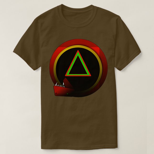 Alchemisches Feuer Ouroboros T-Shirt (Design vorne)