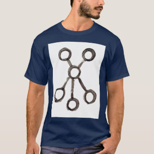 Alchemisches Symbol Öl zwei T-Shirt