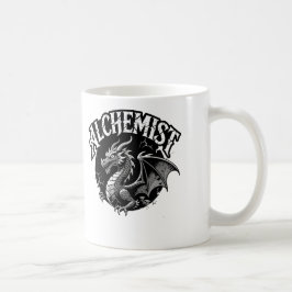 Alchemist geflügelte Schlange Kaffeetasse