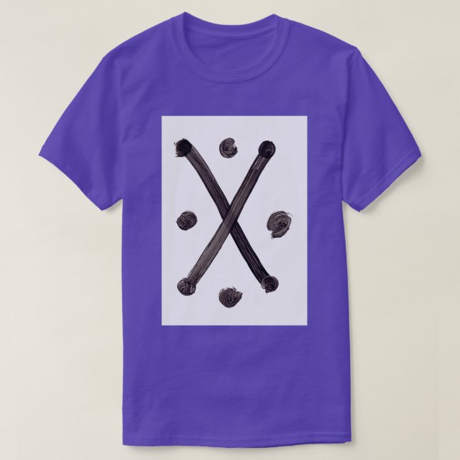 Alchemistische Symbole destillierter Essig Eins T-Shirt (Design vorne)
