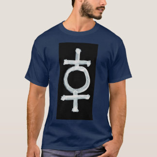 Alchemistische Symbole Hämatit invertiert T-Shirt