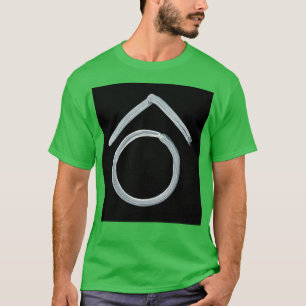 Alchemistische Symbole Zink fünf invertiert T-Shirt