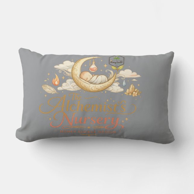 Alchemist's Nursery Lendenkissen (Vorderseite)