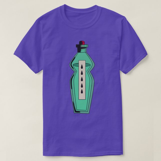 Alchemy Curvy Flasche T-Shirt (Design vorne)