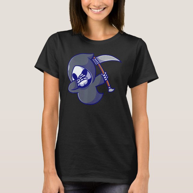 Alchemy Dabbing Grim Reaper T-Shirt (Vorderseite)