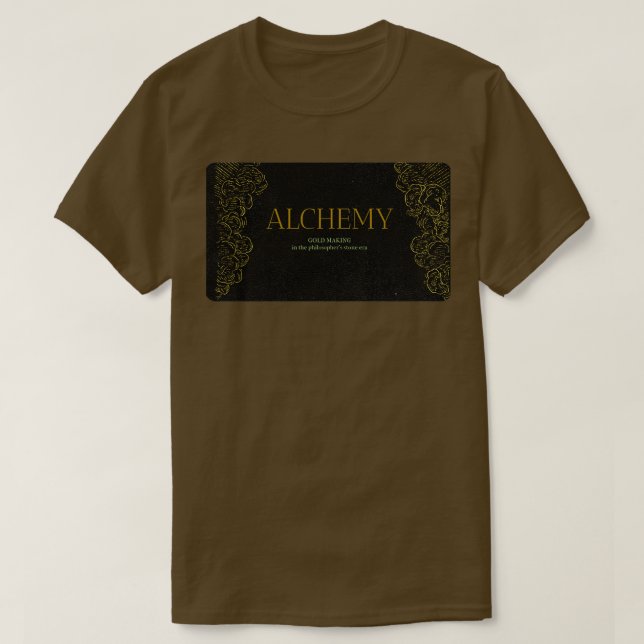 Alchemy Gold T-Shirt (Design vorne)