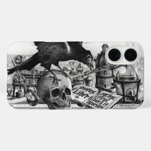 Alchemy Laboratory Raven and Human Skull title_seo2