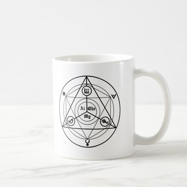 Alchemy Manifesto Kaffeetasse (Rechts)