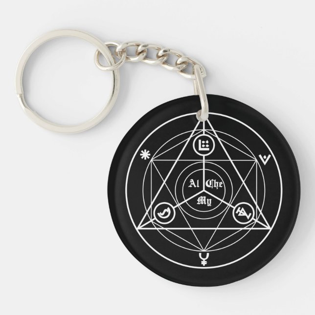 Alchemy Manifesto Schlüsselanhänger (Vorderseite)