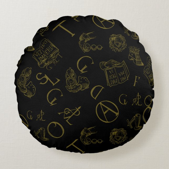 Alchemy Rundes Kissen (Vorderseite)