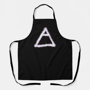 Alchemy-Symbol für Breezy Air Element Schürze