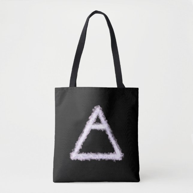 Alchemy-Symbol für Breezy Air Element Tasche (Vorderseite)