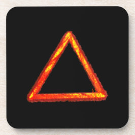 Alchemy-Symbol für das Blazing-Feuerelement Getränkeuntersetzer