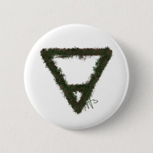 Alchemy-Symbol für Rocky Earth-Element Button