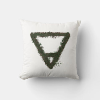 Alchemy-Symbol für Rocky Earth-Element Kissen