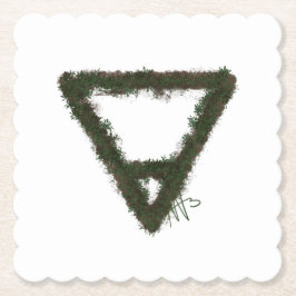 Alchemy-Symbol für Rocky Earth-Element Untersetzer