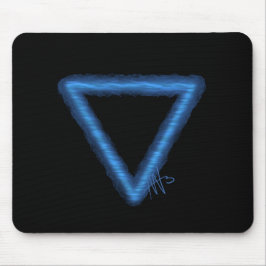 Alchemy-Symbol für Wavy Water Element Mousepad