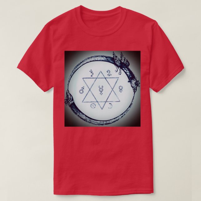 Alchemy Symbols T-Shirt (Design vorne)