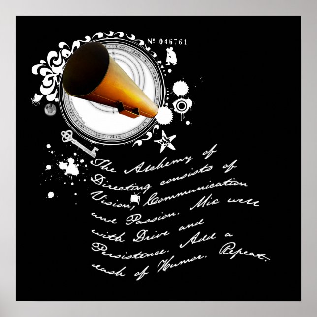 Alchimie der Direktion Poster (Vorne)