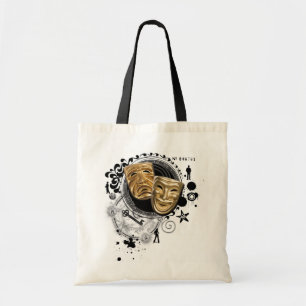 Alchimie der Schauspiel-Drama-Masken Tragetasche