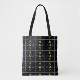 Alchimie Symbole Muster Erde, Luft, Feuer, etc. Tasche