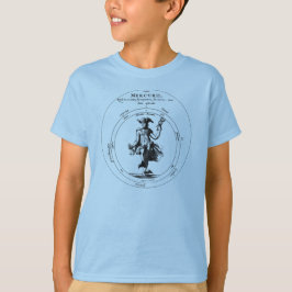 Alchimie und Quecksilber mit Caduceus T-Shirt