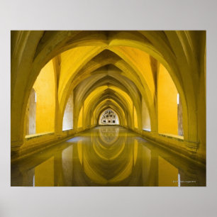 AlcÌÁzar von Sevilla, Sevilla Provinz, Spanien Poster