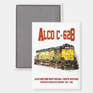 Alco C-628 aka Alco Century 628 Diesel Lokomotive Magnet