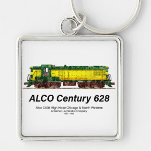 Alco C-628 aka Alco Century 628 Diesel Lokomotive Schlüsselanhänger