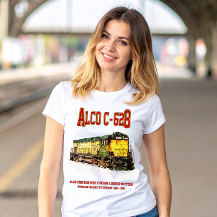 Alco C-628 aka Alco Century 628 Diesel Lokomotive T-Shirt