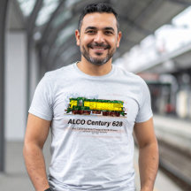 Alco C-628 Diesel Locomotive und amerikanische Fla