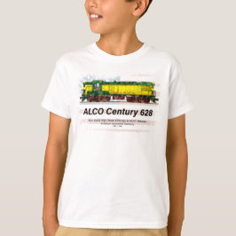 Alco C-628 Diesel Locomotive und amerikanische Fla T-Shirt