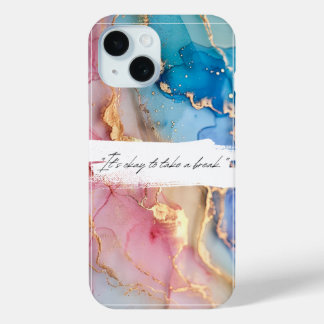 Alcohol Ink Aquarelltelefon Case-Mate iPhone Hülle