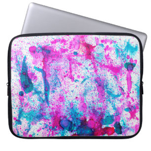 Alcohol Ink Art. Abstrakte Malerei. Alkoholtink ba Laptopschutzhülle
