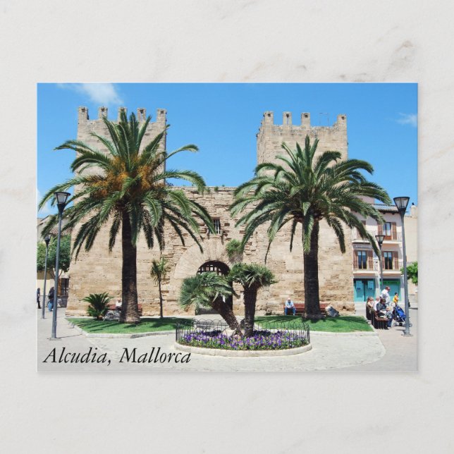 Alcudia, Mallorca Postkarte (Vorderseite)