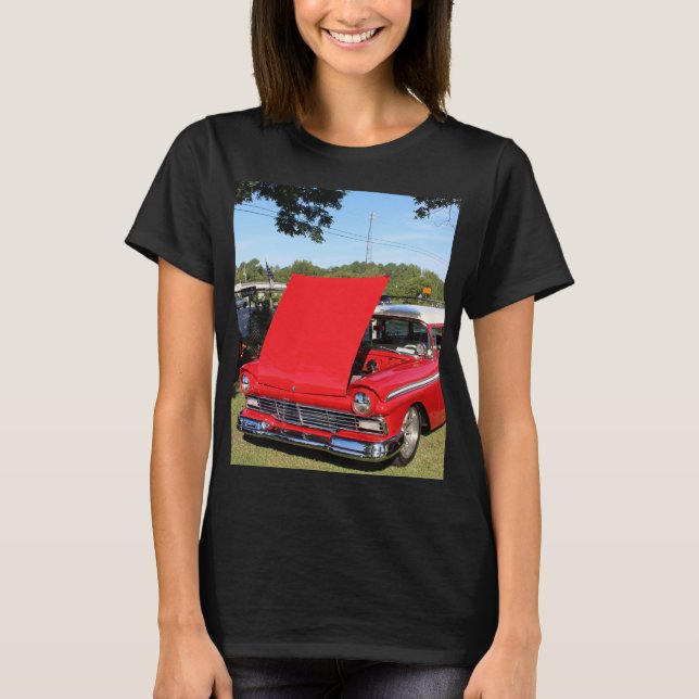 ALD 55 FORD WAGON CLASSIC CAR T - Shirt (Vorderseite)