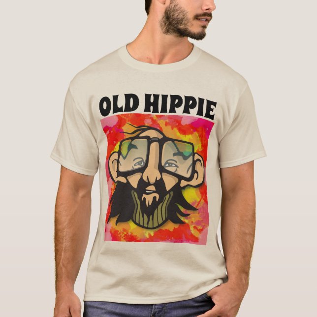ALD HIPPIE MÄNNER T - SHIRT (Vorderseite)
