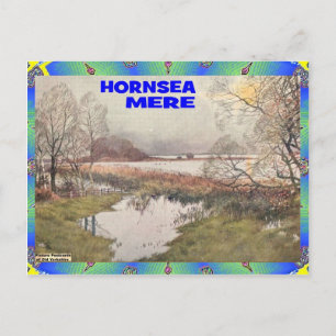 ALD YORKSHIRE - HORNSEA MERE POSTKARTE