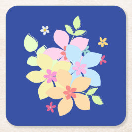 Alda Rechteckiger Pappuntersetzer