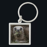 Aldabra Tortoise Grazing Schlüsselanhänger<br><div class="desc">Dieses Bild zeigt eine Aldabra Schildkrötenweide. Die Aldabra-Schildkröte ist das größte Tier auf dem Aldabra-Atoll und der Hauptverbraucher von Vegetation. Diese Schildkröten können ihren Lebensraum bei der Suche nach Nahrung spürbar verändern. Aldabra-Schildkröten können lange ohne Nahrung oder Wasser gehen. Sie sind Pinzetten und Browser, die hauptsächlich auf Gras und holzigen...</div>